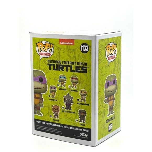 NIB Funko Pop Vinyl Teenage Mutant Ninja Turtles Donatello #1133 - Picture 4 of 5